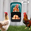 Lot de 4 pondoirs confortables avec collecte d'œufs – 5