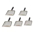 Lot de 5 pelles en maille d'acier inoxydable – 6