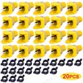 Mamelon abreuvoir horizontal pour volaille lot de 15 à 100 – Couleur 20pcs yellow