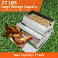 Mangeoire à pédale 27LB acier galvanisé sans déchets – 6