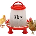 Mangeoire à pied pour poulets et volailles 3 kg – 1