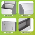 Mangeoire à poulet en inox automatique grande capacité – 6