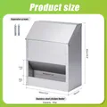Mangeoire à poulet en inox automatique grande capacité – Couleur Chicken feed trough
