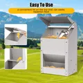 Mangeoire à poulet inox grande capacité 10L pour extérieur – 4