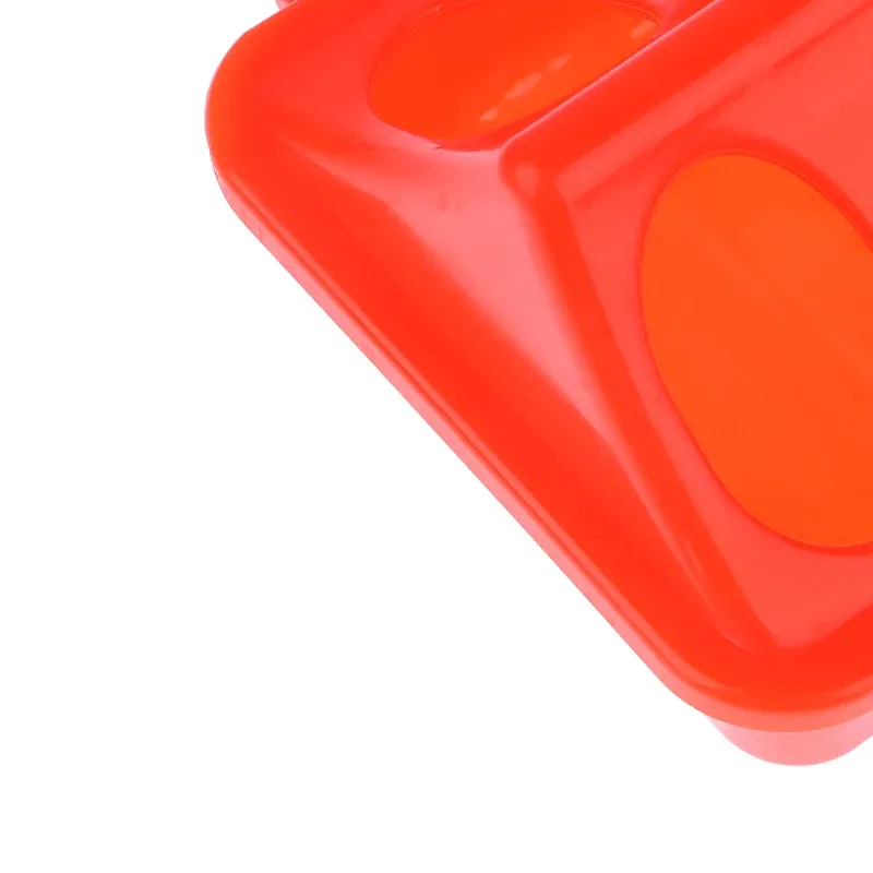 Mangeoire au sol en plastique à clapet 12 ou 18 trous
