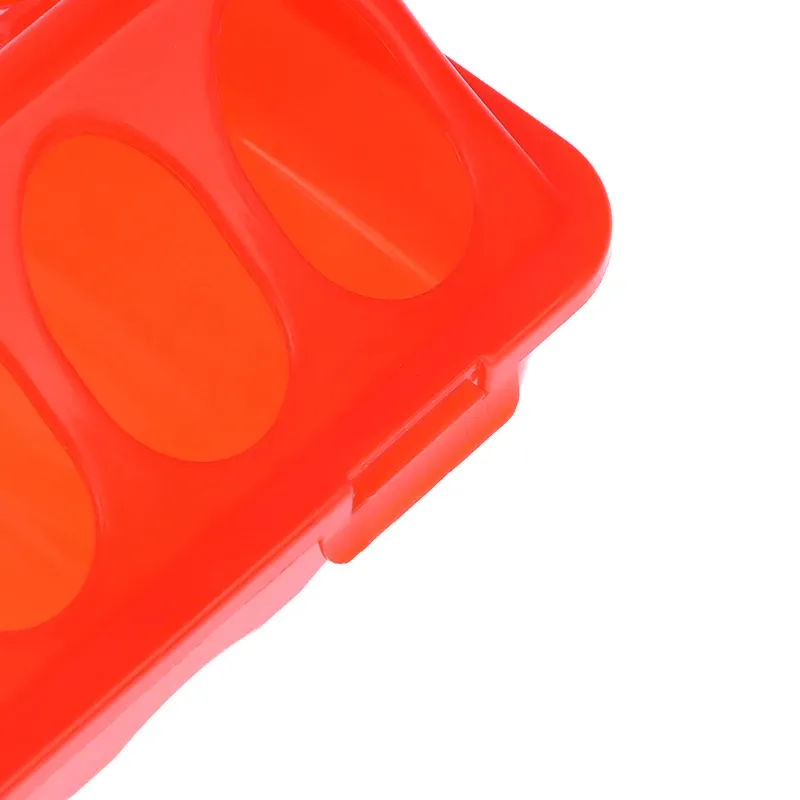 Mangeoire au sol en plastique à clapet 12 ou 18 trous