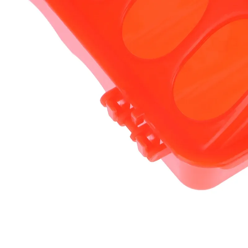Mangeoire au sol en plastique à clapet 12 ou 18 trous