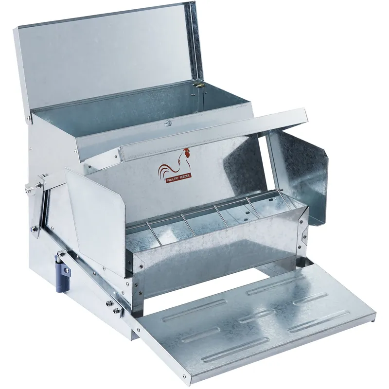 Mangeoire automatique en acier galvanisé capacité 11 kg
