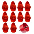 Mangeoire automatique pour cailles et poulets – Couleur 10 Ports 1 Hole saw