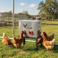 Mangeoire automatique pour poulet 27 L réglable en hauteur – 2