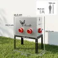 Mangeoire automatique pour poulet 27 L réglable en hauteur – 6