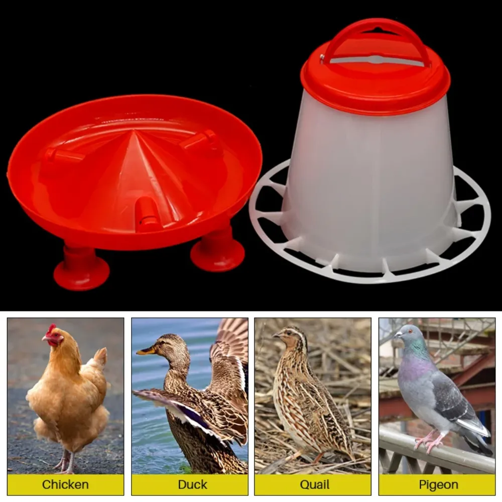 Mangeoire automatique pour volailles 1 à 9 kg