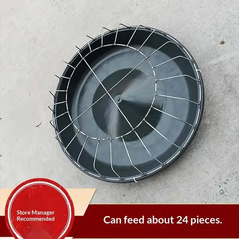 Mangeoire circulaire 16 trous 40 cm pour volailles