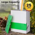Mangeoire en métal grande capacité 25 LBS résistante intempéries – 3