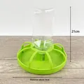Mangeoire et abreuvoir automatique pour volaille – Couleur vert clair (A5)