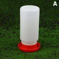 Mangeoire et abreuvoir épais pour volailles et poussins – Couleur BLANC (A)