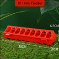 Mangeoire et abreuvoir pour volaille 300 g à 1000 ml – Couleur 18 Hole Feeder