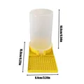 Mangeoire et abreuvoir pour volaille anti-fuite – Couleur Yellow