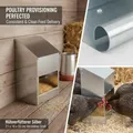 Mangeoire poule acier galvanisé 21 x 16 x 33 cm – 2