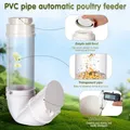 Mangeoire suspendue par gravité en PVC 40 cm résistante intempéries – 2