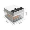 Mini incubateur 10 à 36 œufs double alimentation – Couleur 15 Eggs