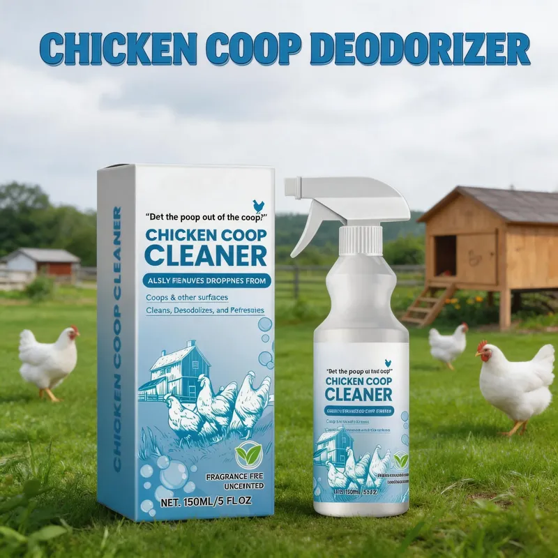 Nettoyant et désodorisant doux pour poulailler 150 ml