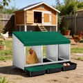 Nichoir à œufs avec collecte automatique pour poules et canards – 7