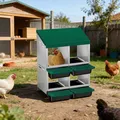 Nichoir à œufs avec collecte automatique pour poules et canards – 8