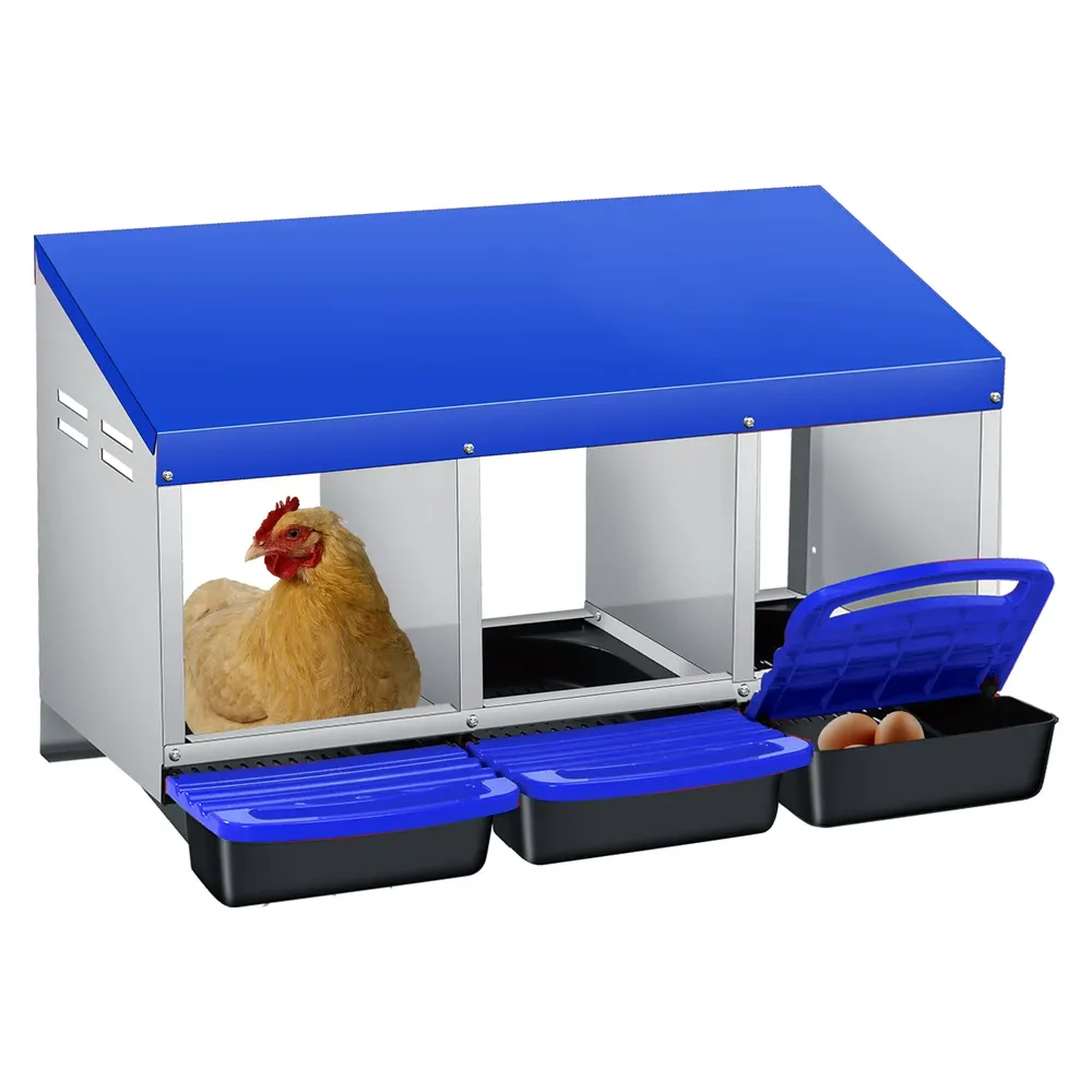 Nichoir à œufs avec collecte automatique pour poules et canards