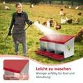 Nichoir à poules 3 compartiments 48 à 53 cm acier galvanisé – 3