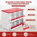 Nichoir métallique avec perchoir inclinable et collecte – 3
