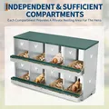 Nichoir métallique pour poulailler 3 à 8 compartiments – 3