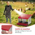 Nichoir poules 2 compartiments 48 à 53 cm acier galvanisé – 3
