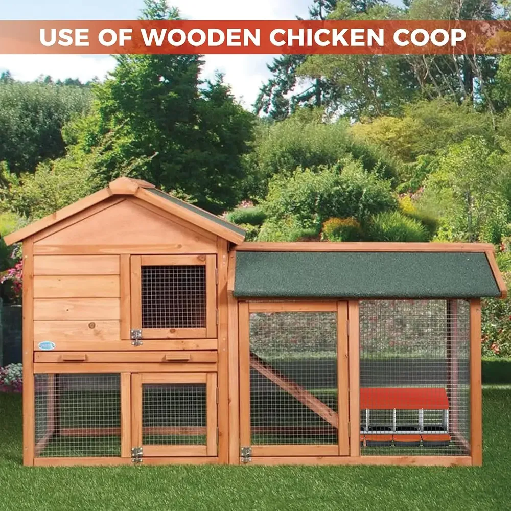 Nichoir poules acier galvanisé 4 compartiments avec plateau roulettes