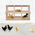 Nichoir ventilé 2 niveaux 6 compartiments avec repose-pieds – 7