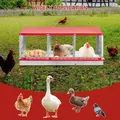 Nichoirs métalliques à fixer au mur pour poulets et canards – 3