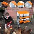 Nichoirs métalliques sur roulettes 10 compartiments ventilés – 8