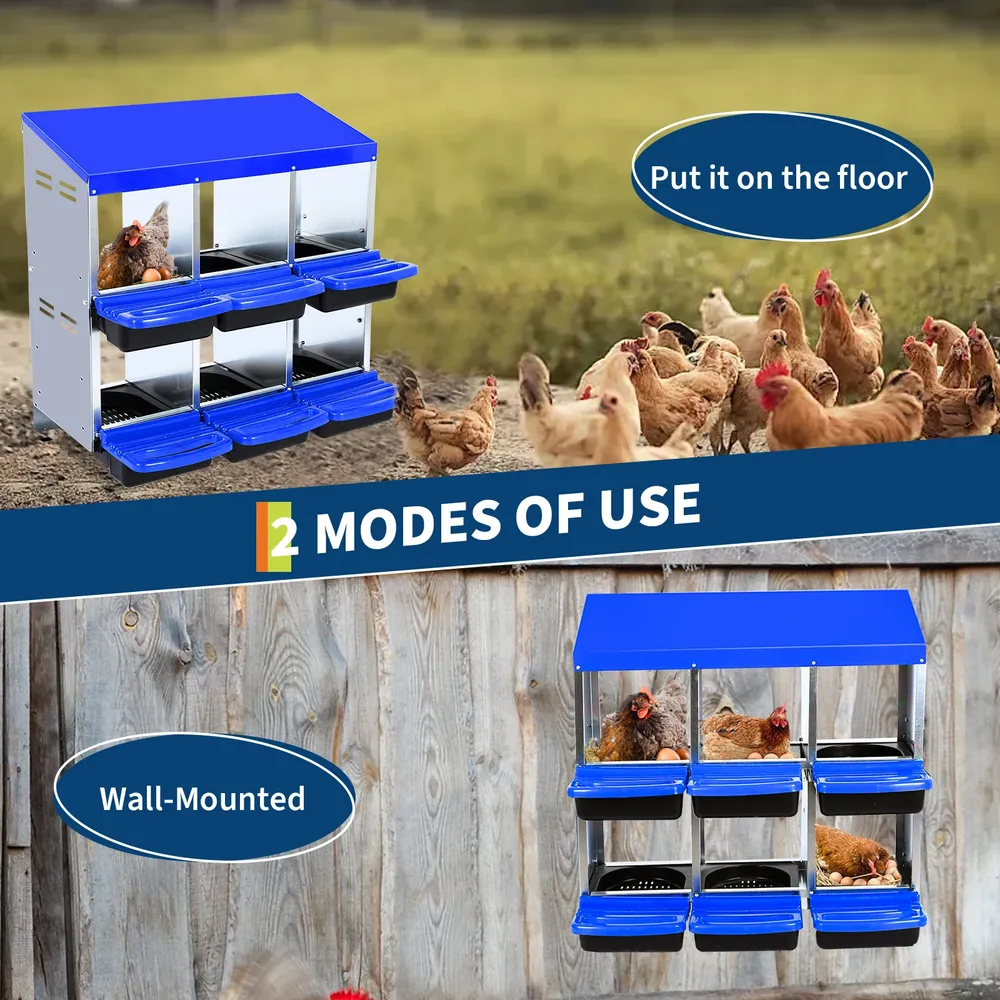 Nichoirs métalliques sur roulettes 10 compartiments ventilés