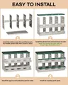 Nid à poules galvanisé 8 compartiments 2 niveaux roulettes – 6