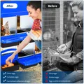 Nid à poules multi-compartiments avec collecte d'œufs – 5