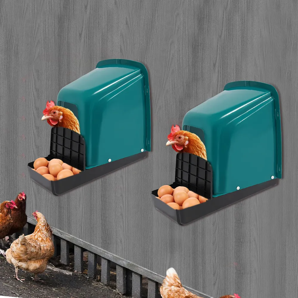 Nid de ponte pour poulets 2 nids isolation thermique