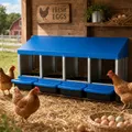 Nid de poule 4 trous avec plateau à œufs amovible – 3