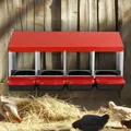 Nid de poule 4 trous avec plateau à œufs amovible – 4