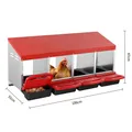 Nid de poule 4 trous avec plateau à œufs amovible – 5
