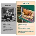 Nid poules métal galvanisé 6 ou 10 compartiments avec plateau – 4