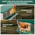 Nid poules métal galvanisé 6 ou 10 compartiments avec plateau – 5