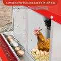 Nidées en métal 6 compartiments avec perchoir ventilé – 5
