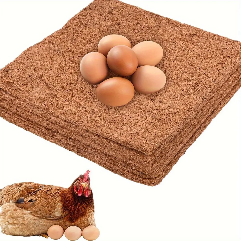 Nidification fibre coco écologique 1 à 10 pièces pour poules pondeuses
