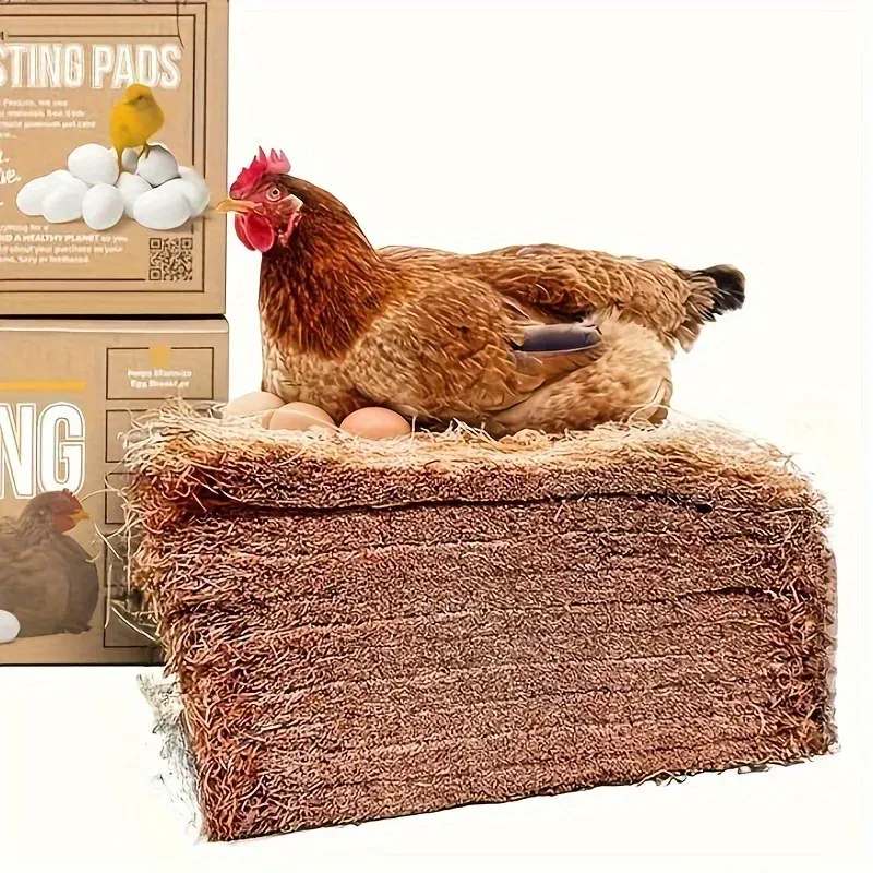 Nidification fibre coco écologique 1 à 10 pièces pour poules pondeuses