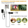 Ouvre-porte poulailler automatique capteur lumière minuterie – 3